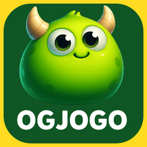 Imagem promocional da OGJOGOS mostrando a plataforma e suas vantagens